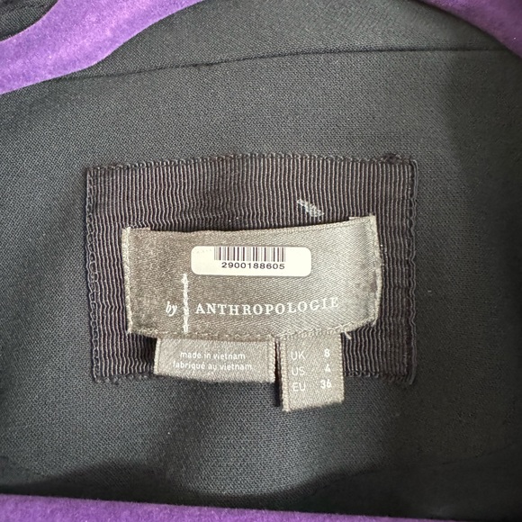 Anthropologie Tie Waist Blazer Mini Dress - Picture 5 of 7